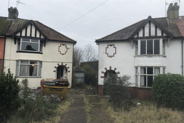 Two Under modernised houses
